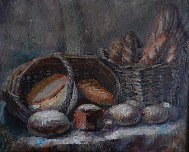 Натюрморт с хлебом