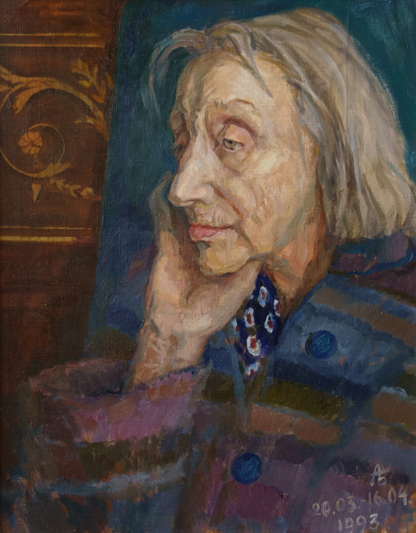 Портрет Анастасии Ивановны Цветаевой